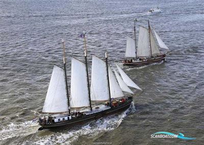 Klipper 3 Mast Klipper Sejlbåd 1897, med Daf motor, Holland