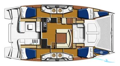 LEOPARD 48 Sejlbåd 2017, med Yanmar motor, Ej oplyst
