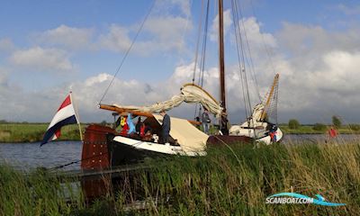 Lemsteraak Mosselaak Sejlbåd 1914, med DAF motor, Holland