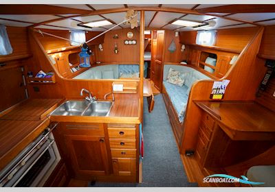 Malö 38 Sejlbåd 1989, med Volvo-Penta MD 2003T motor, Sverige