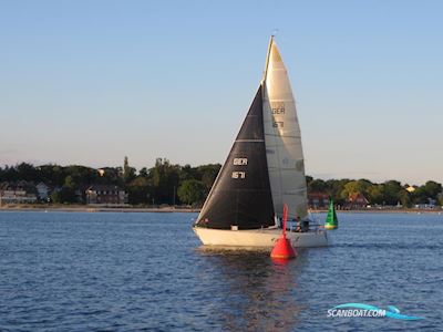 Maxi 80 Race -VERKAUFT- Sejlbåd 1982, med YAMAHA 5 motor, Tyskland