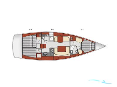 Moody 45 Classic Sejlbåd 2016, med Volvo Penta motor, Grækenland