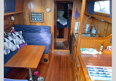 Najad 34 med 75 HK motor Najad 34 Sejlbåd 1976, med Volvo Penta motor, Danmark