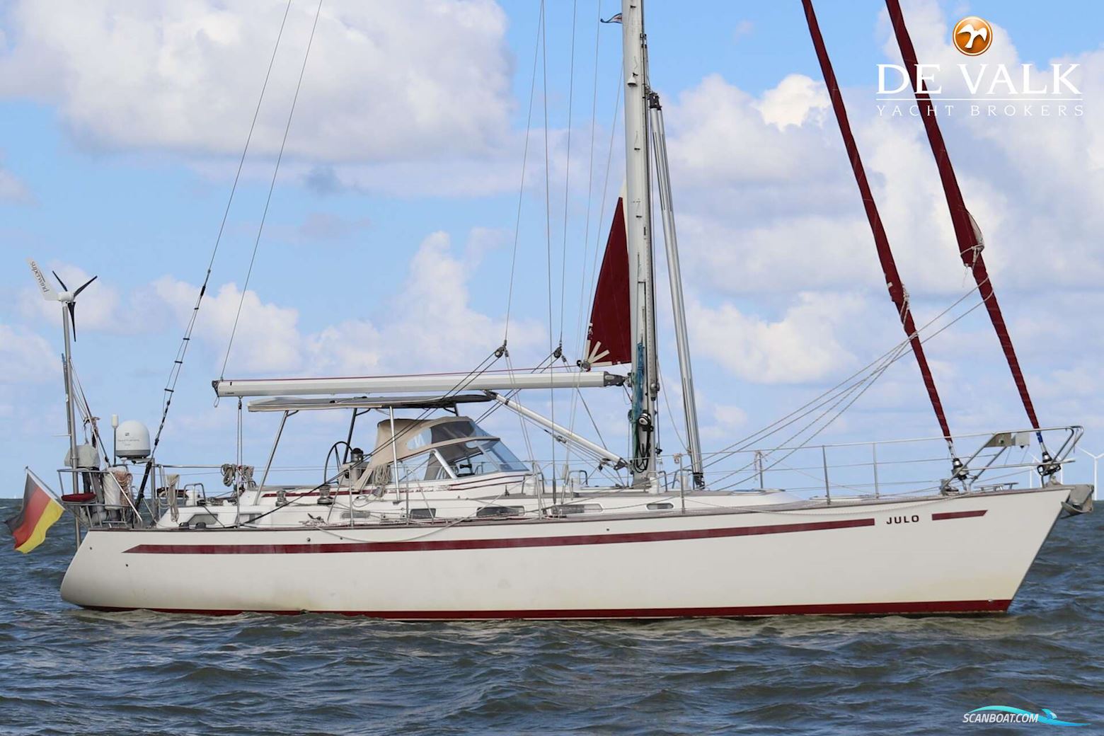 Najad 460 Sejlbåd 2003, med Yanmar motor, Holland