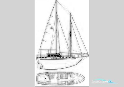 Nauticat 44 Sejlbåd 1980, med Ford Lehman 2725E, 135hp motor, Frankrig
