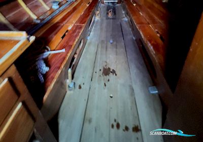 Nordisches Folkeboot, Thomas Lind, Middelfart, Lärche Auf Eiche Sejlbåd 1963, med Mercury 4 Stroke motor, Tyskland