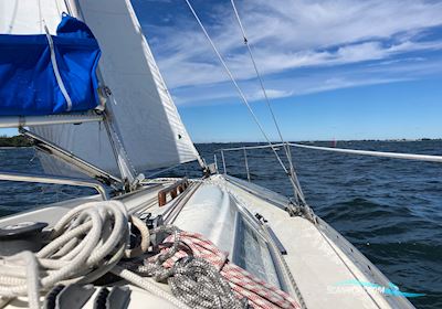 Nordisk Familiebåd NF Sejlbåd 1977, med Volvo Penta D1-13 motor, Danmark