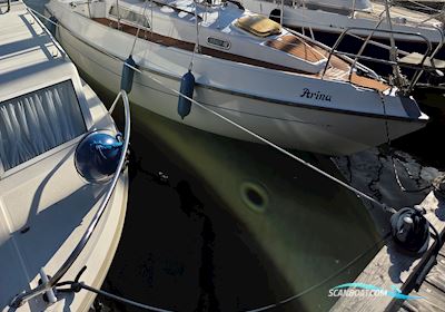 Rebell Seaskip Sejlbåd 1978, med AB Mercury im Schacht motor, Tyskland