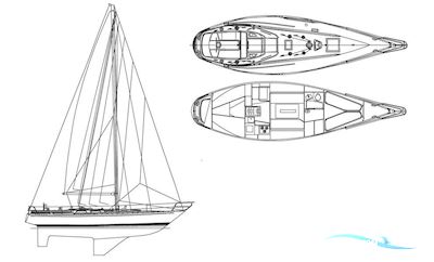 Swan 38 - 1976. New Engine 2013, Hull Painted 2023 And Other Upgrades Sejlbåd 1976, med Bukh DV24 motor, Portugal