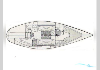 Teliga  30 Royale Sejlbåd 1988, med Yanmar motor, England