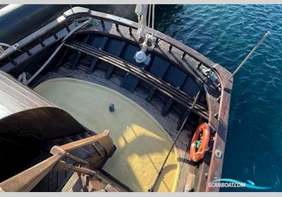 Turkish Gulet Pirate Vessel Sejlbåd 1940, med DINA motor, Spanien