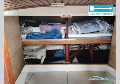 Unter Elbe Motorsailer Sejlbåd 1973, med Sole 44 Mini motor, Holland