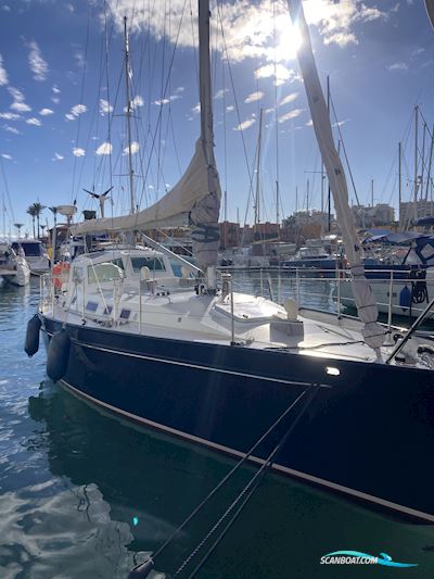 Van de Stadt 40 Ocean Blue Water Cruiser (Steelboat) Sejlbåd 1995, med Volvo Penta D2-75F motor, Portugal