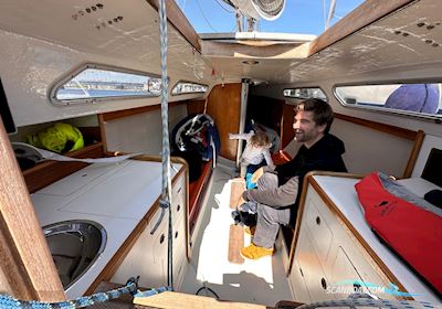 Ylva Sejlbåd 1984, med Volvo Penta 2cyl. motor, Danmark