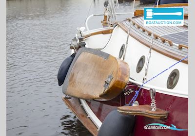 Zeeschouw Platbodem Sejlbåd 1981, med Mercedes motor, Holland