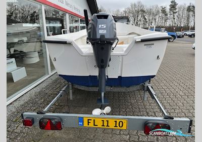 Fjordjollen 470 Fisk Med 15 hk Yamaha 4 Takt - Anvisningssalg Småbåt 2024, Danmark