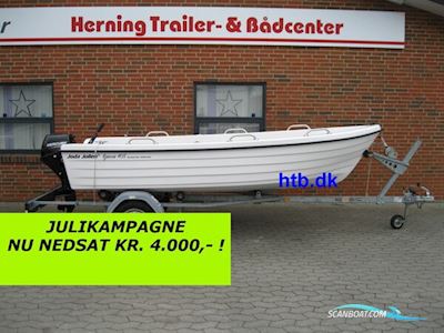 Joda 405 Bjørnø m/Mercury F9,9 hk 4-takt og Brenderup trailer - NU NEDSAT KR. 4.000,- ! Småbåt 2024, Danmark