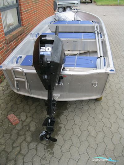 Linder 400 Sportsmann m/Mercury F20 hk Elh Efi 4-Takt - NU Nedsat KR. 5.000,- ! Småbåt 2024, Danmark