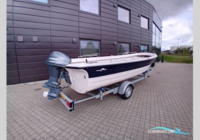 Nydam 550 m/ Yamaha F40 Småbåt 2012, med Yamaha F40 motor, Danmark