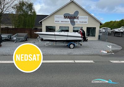 Olympic 460 BR Speedbåd 2021, med Mercury 4 Stroke motor, Danmark