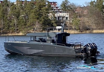 XO Boats EXPLR 10S+ Front Cabin Speedbåd 2022, med Mercury 4 stroke motor, Sverige