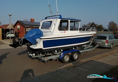 Coronet Sportboten 2020, met Mariner 4 Takt motor, Denemarken