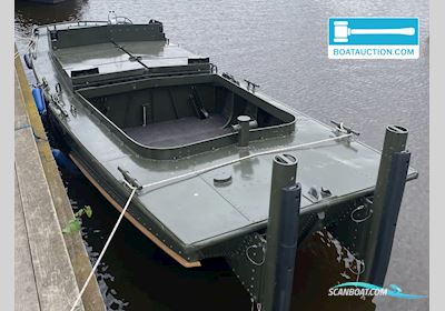 Bridge Erection Boat D27 Workship 1966, with Detroit Diesel engine, The Netherlands