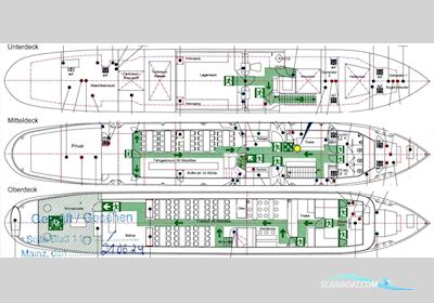 Dagpassagiersschip 200 Pers Workship 1928, with GM Detroit<br />8V71 engine, The Netherlands