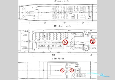 Dagpassagiersschip 200 Pers Workship 1928, with GM Detroit<br />8V71 engine, The Netherlands
