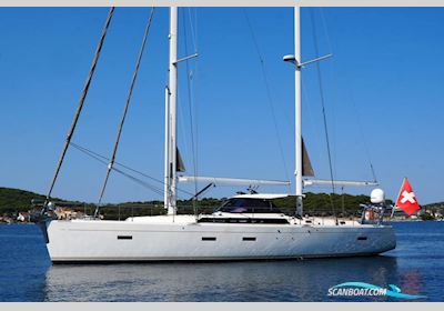Amel 55 Zeilboten 2012, met Steyr MO144M38 motor, Kroatië