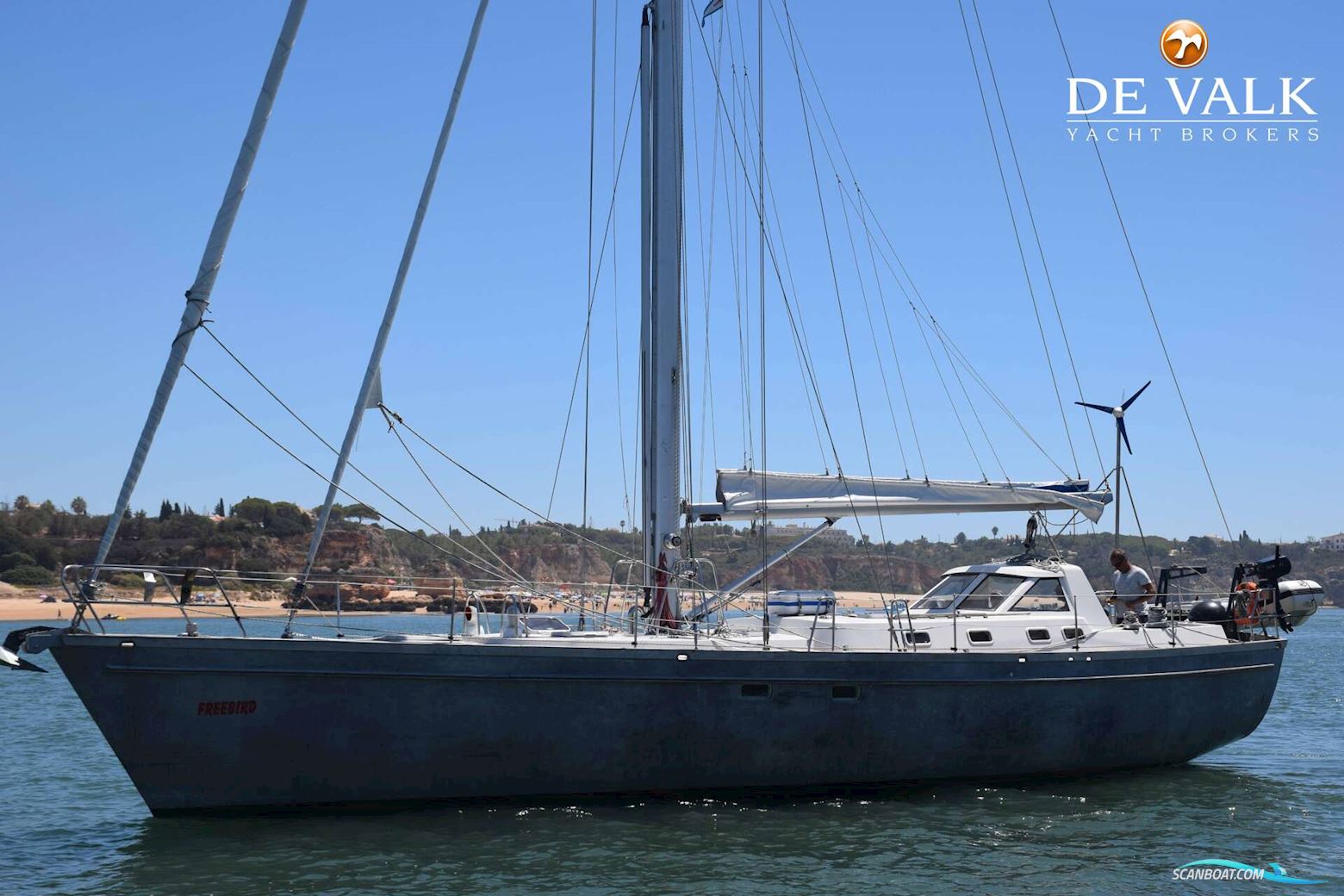 Asante Sloop 50 Zeilboten 1997, met Man motor, Portugal