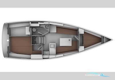 Bavaria 32 Cruiser Zeilboten 2013, met Volvo Penta D1 - 20 F motor, Duitsland