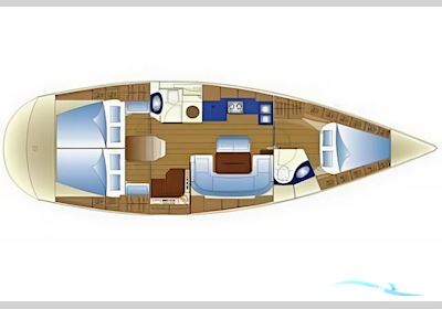 Bavaria 39 Cruiser Zeilboten 2007, met Volvo Penta D2-40B motor, Griekenland