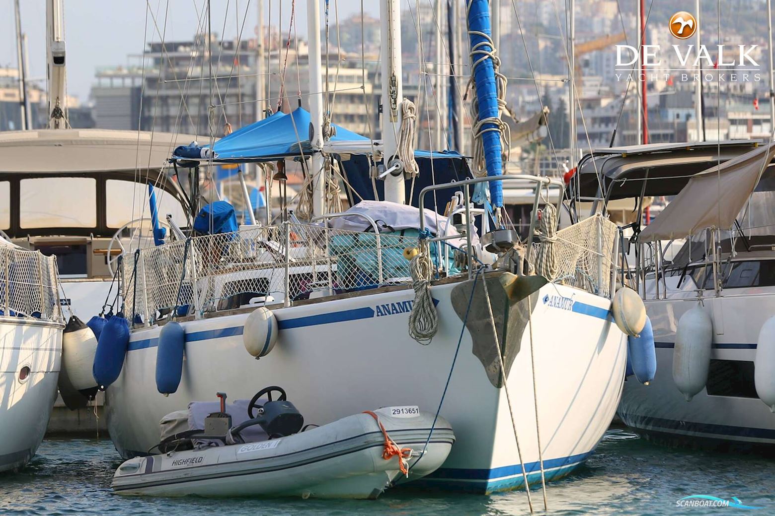 Beaufort 16 Ketch Zeilboten 1974, met PERKINS motor, Turkey