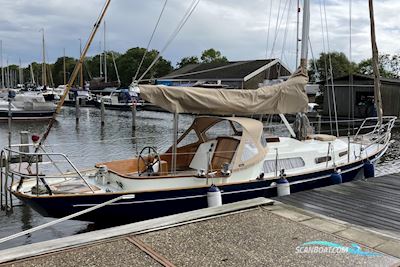 Beister S-Spant 11.00 Kmz Zeilboten 1972, met Peugeot motor, The Netherlands
