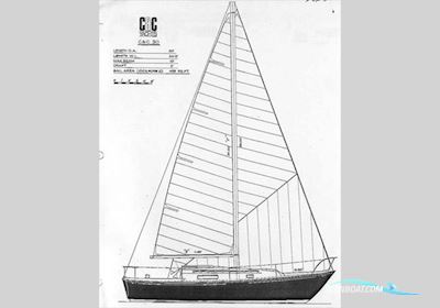 C&C 30E Zeilboten 1984, met Beta Marine motor, The Netherlands