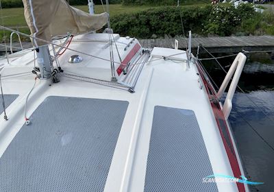 Catamaran Havkat 27 C Zeilboten 1981, met Suzuki motor, Denemarken