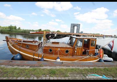 Classic Kotter Zeilboten 1975, met Bmc motor, The Netherlands