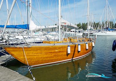 Classic Wooden Ketch Designed by Alan Buchanan Zeilboten 2003, met Kubota Nanni 4.150 motor, Finland