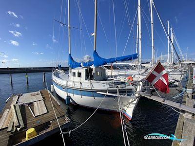 Colin Archer 40 Zeilboten 1981, met Ford
 motor, Denemarken