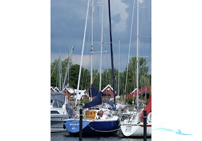 Contention 30 Zeilboten 1977, met Solé Mini-17 motor, Denemarken
