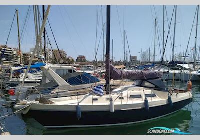 Contest 31 Zeilboten 1973, met Volvo Penta motor, Spain