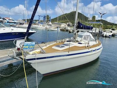 Contest 38s Zeilboten 1988, met Volvo Penta motor, Virgin Islands