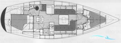 Conyplex CONTEST 35S Zeilboten 1996, met Yanmar 3JH2GBE motor, Duitsland