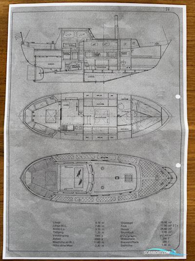 De Holland Boat Company Dartsailer 30 Zeilboten 1978, met Nanni Diesel 4220 motor, Duitsland