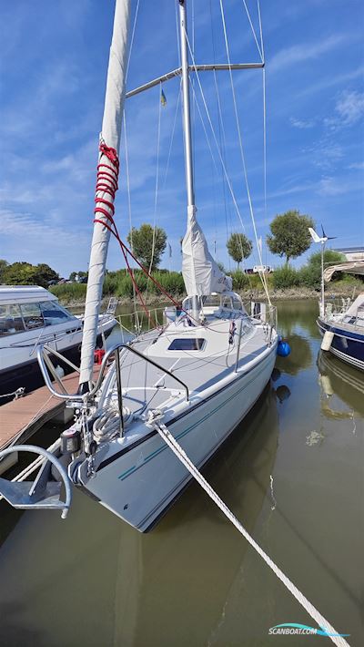 Dehler 36 Match Race Zeilboten 1991, met Yanmar 3GM20 motor, Duitsland