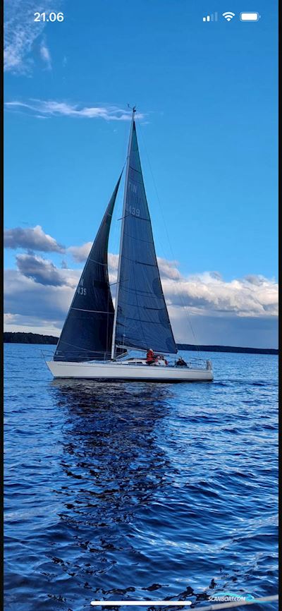Dynamic 35 Zeilboten 1987, met Volvo Penta motor, Finland