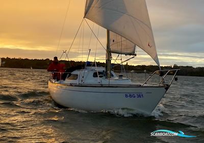 Ecume De Mer Zeilboten 1972, met Mercury 4 Stroke motor, Duitsland