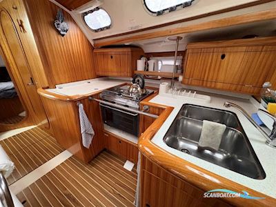 Gibsea 43 Zeilboten 2001, met Volvo Penta  MD22 motor, United Kingdom