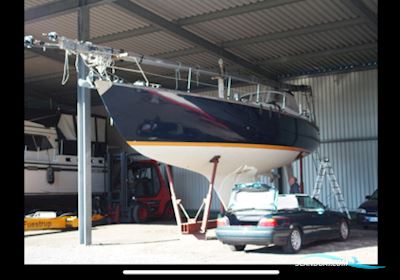 Hacker Caribic 42 Zeilboten 2003, met Mercedes OM621 motor, Duitsland